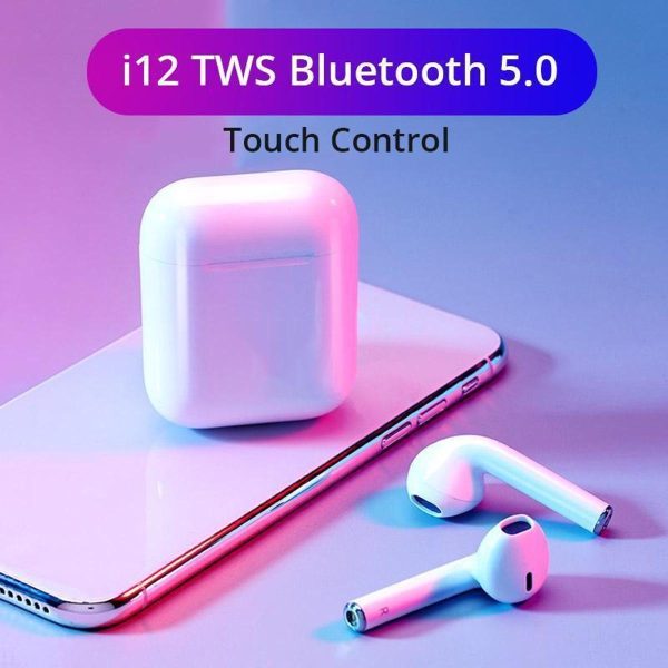 i12 TWS Earbuds – Wireless Touch Control Earphones