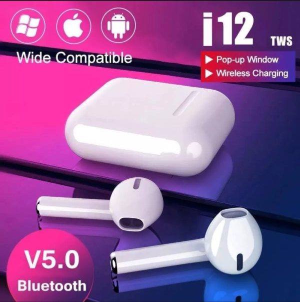i12 TWS Earbuds – Wireless Touch Control Earphones