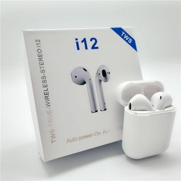 i12 TWS Earbuds – Wireless Touch Control Earphones