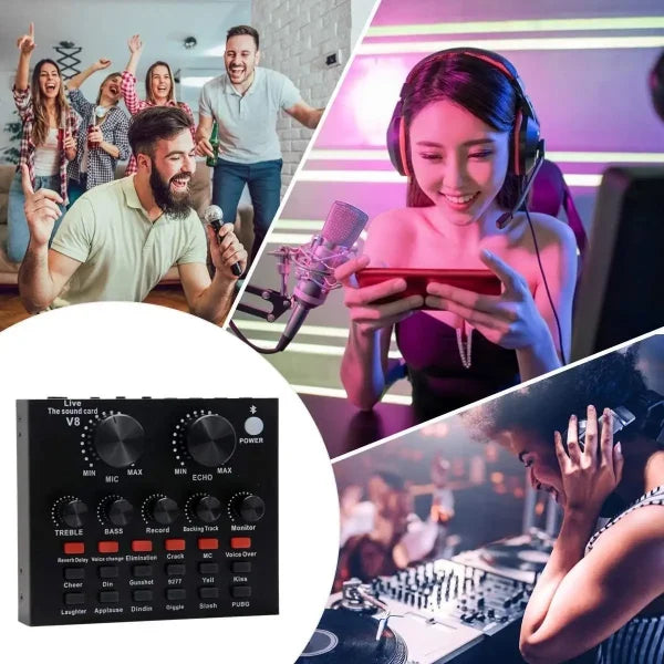 V10 BM-800 Podcast Condenser Microphone Set